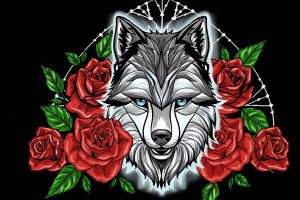 wolfandrose2