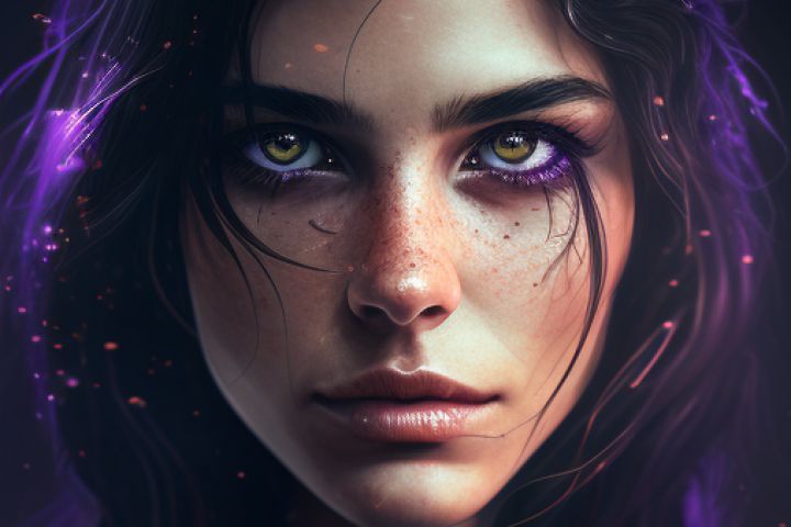 Персонаж по вашему описанию , в аниме стилистике или в жанре реализма. - 1765779