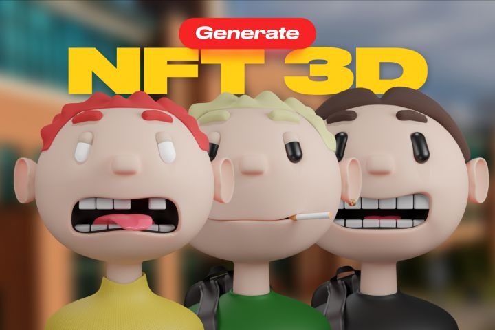 Создание 3D NFT Коллекции 1.000-10.000 шт - 1783356