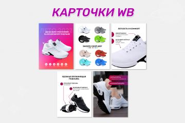 Дизайн карточек товаров для маркетплейсов