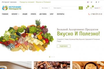 Создание интернет-магазина