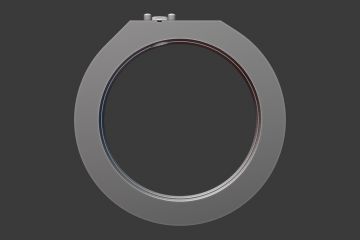 3D модель кольца для печати на 3д принтере
