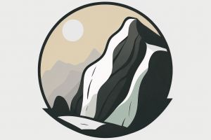 eliff_circular_stylized_logo_of_a_boulder_minimalistic_flat_ico_