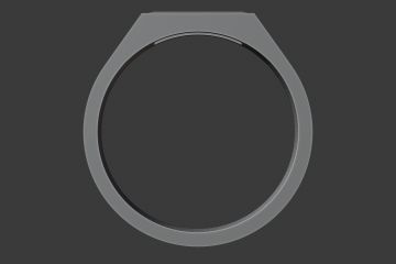 3D модель кольца для печати на 3д принтере