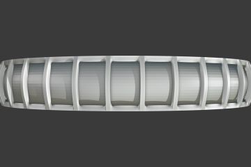 3D модель кольца для печати на 3д принтере
