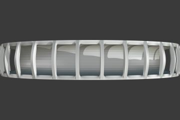 3D модель кольца для печати на 3д принтере