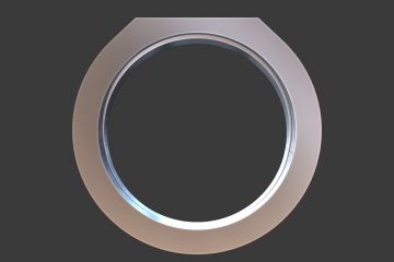 3D модель кольца для печати на 3д принтере