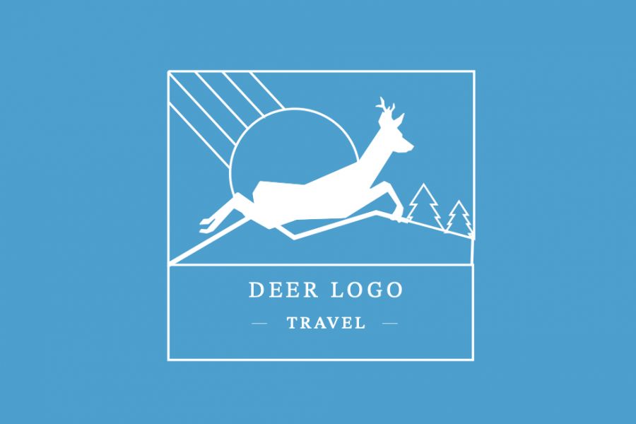 Продаю: simple logotype deer -   товар id:8949