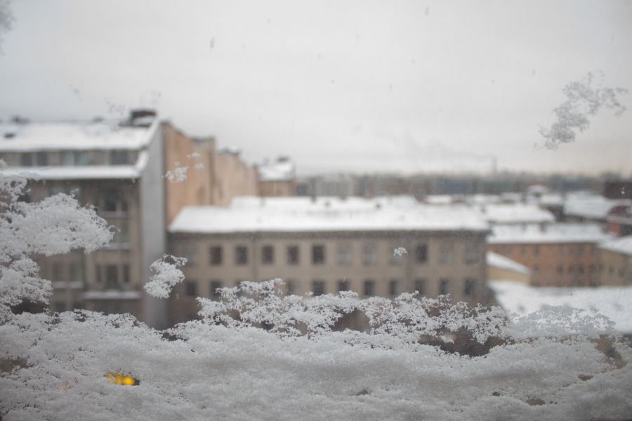 Продаю: Уютный зимний вид из окна на Санкт-Петербург -   товар id:8974