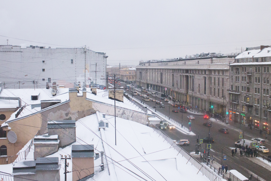 Продаю: Санкт-Петербург: вид на Лиговский проспект и площадь Восстания -   готовая работа на продажу :8996