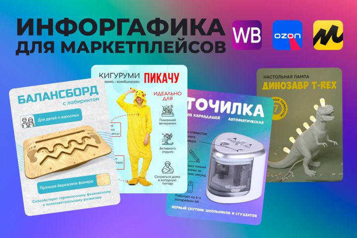 Инфографика для маркетплейсов - 1810910