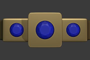 3D модель кольца для печати на 3д принтере