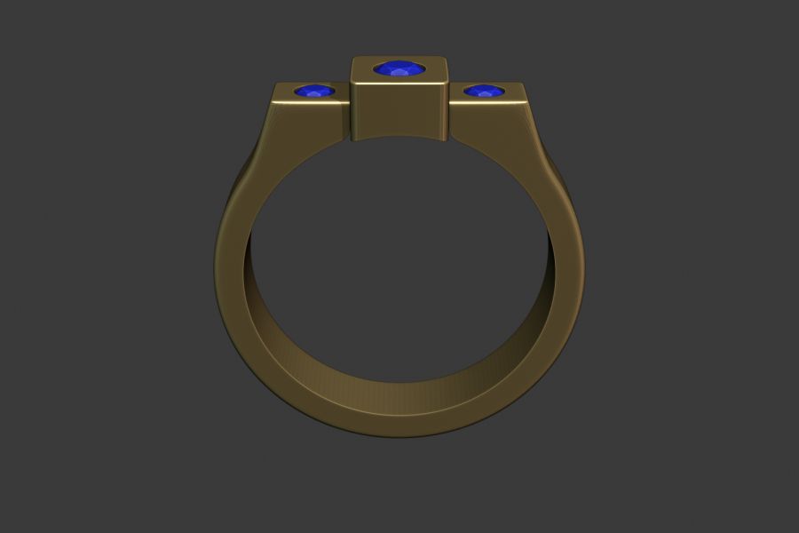Продаю: 3D модель кольца для печати на 3д принтере -   товар id:9071