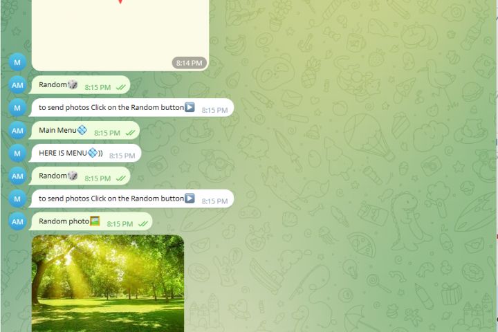 telegram bot, другие задачи на пайтоне - 1814010