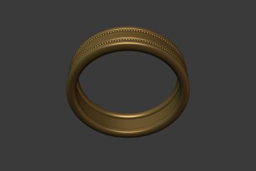 3D модель кольца для печати на 3д принтере