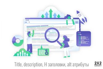 SEO оптимизация title, description, H заголовки, alt атрибутов