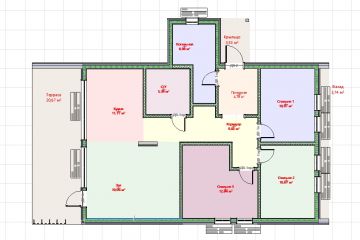 БарнХаус одноэтажный