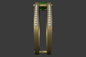 3D модель кольца для печати на 3д принтере