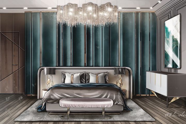 Визуализация интерьера в формате скетч - 1832439