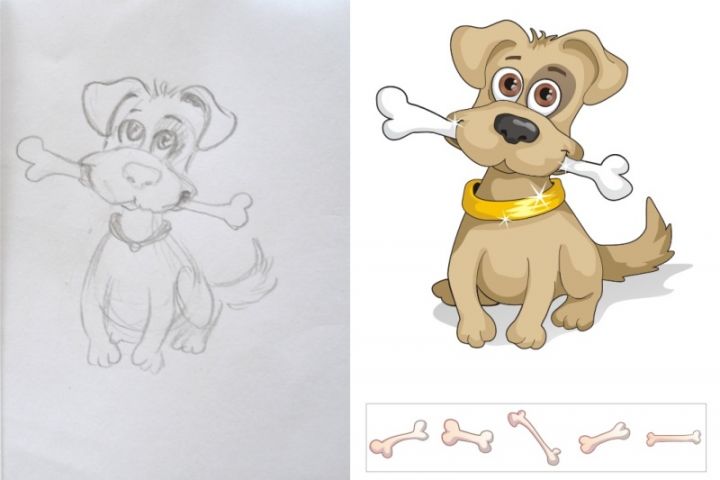 Разработка персонажа в мультяшном стиле - 1842684