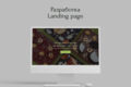 Создание современного и удобного для пользователей Landing page (на 4-5 блоков)