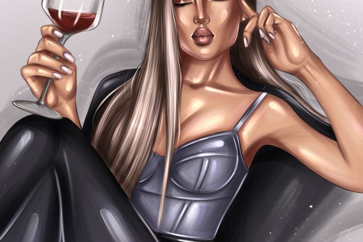 Портрет в стиле Диджитал арт - 1846042