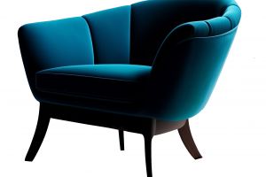 синее кресло