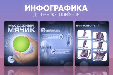 Дизайн карточек товаров, инфографика для маркетплейсов Wildberries
