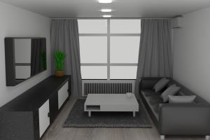 комната модерн