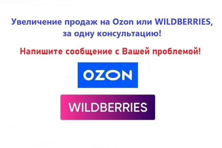 Обучение и помощь в работе с Ozon и WB - 1866897