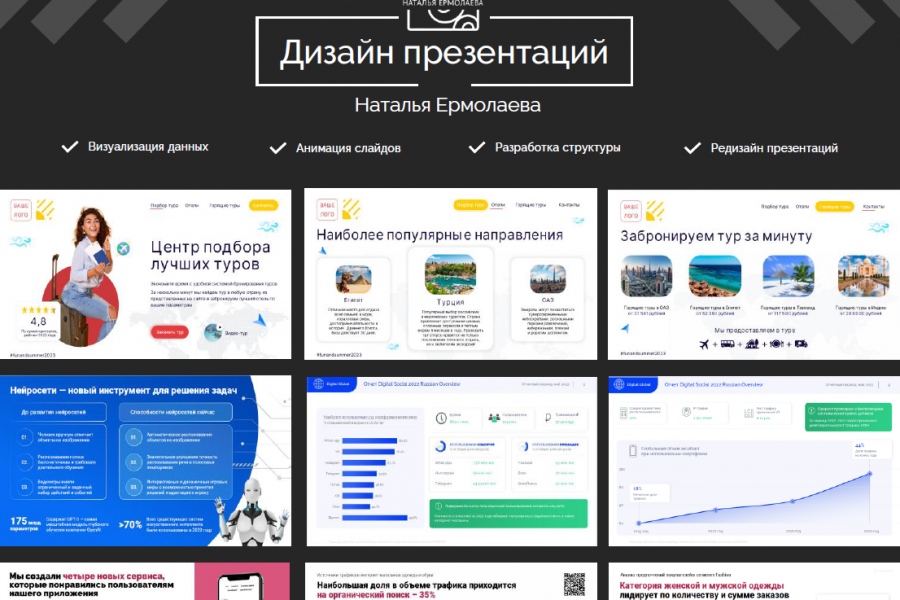 Презентации для выступлений и коммерческих предложений 5 000 руб. за 5 ...