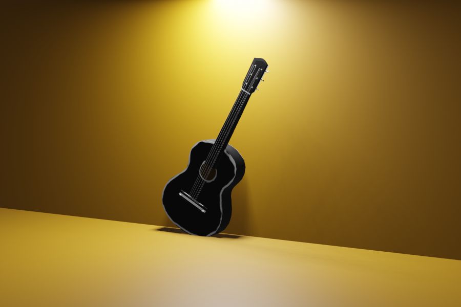 Продаю: 3Д модель гитара -   товар id:9909