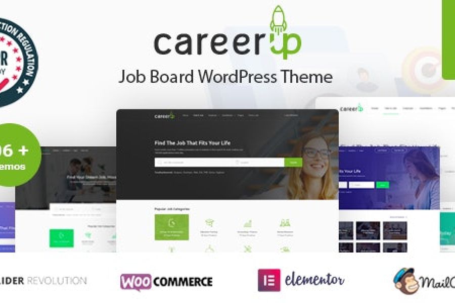 Продаю: CareerUp 2.3.33 – Job Board WordPress Theme скачать download -   товар id:9944