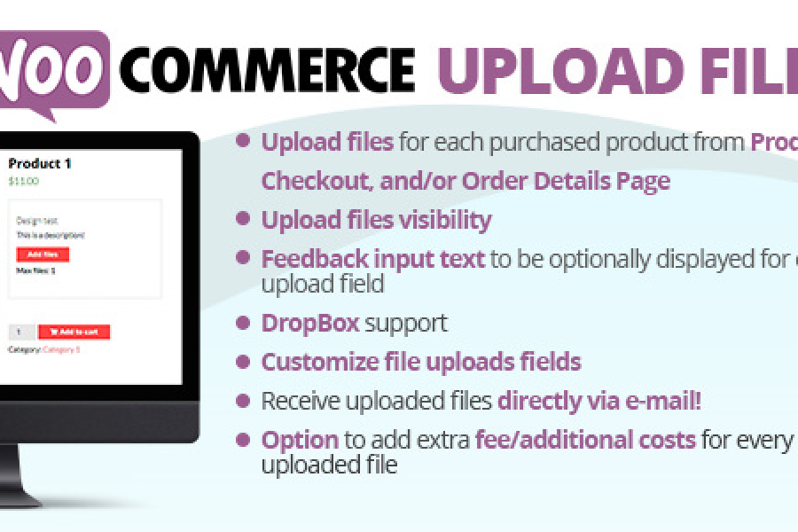 Продаю: WooCommerce Upload Files 73.5  скачать download -   готовая работа на продажу :9953