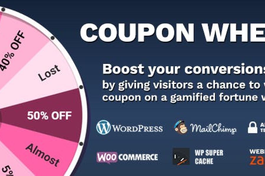 Продаю:  Coupon Wheel For WooCommerce and WordPress 3.5.6 скачать download -   товар id:10007