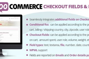 WooCommerce Checkout Fields & Fees 10.0 скачать download.