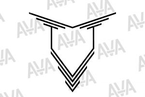 Logo ''ЩИТ''  Водяной знак Logo AVA 1 (BLACK, Background WHITE)