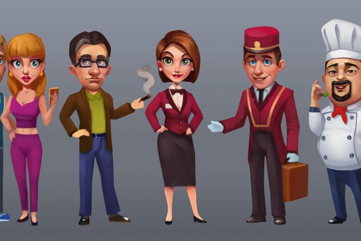 2d Персонажи, Фоны, Иллюстрации, Карты мира для ваших проектов. - 1879600