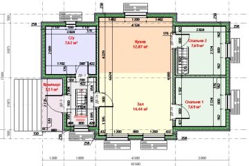 Проектирование домов по каркасной технологии (малоэтажное строительство)