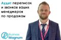Аудит звонков и переписок ваших менеджеров по продажам