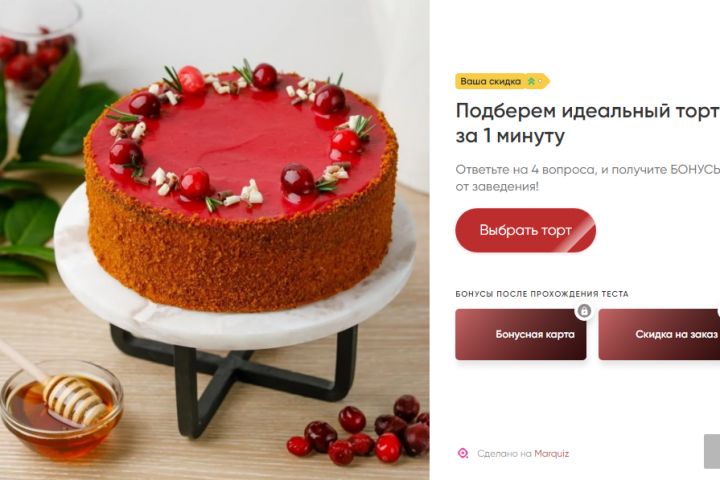 Онлайн квиз "под ключ" для увеличения продаж - 1888687