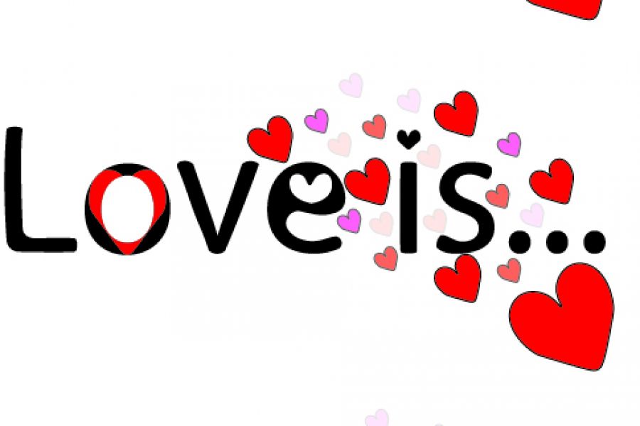 Продаю: логотип love is... -   товар id:10368