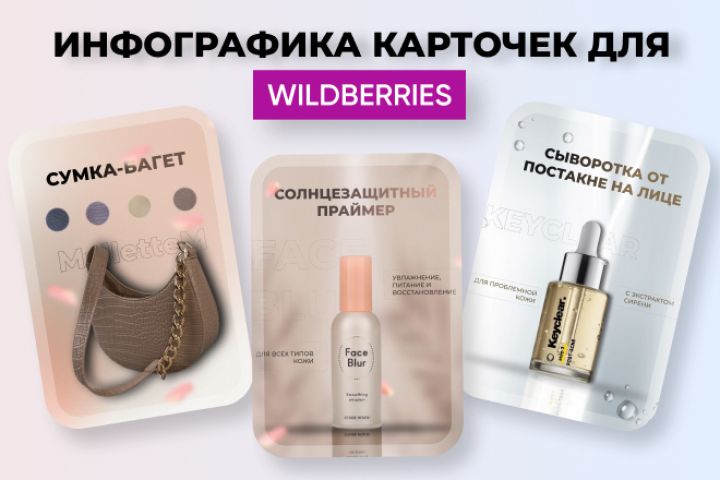 Инфографика карточка для маркетплейсов - 1904522