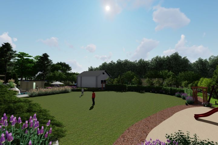 Уникальный ландшафтный проект Вашего сада - 1909812