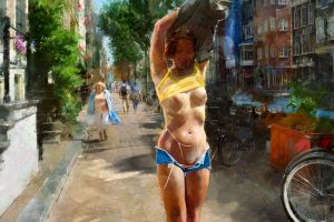 Амстердам. Жарко4