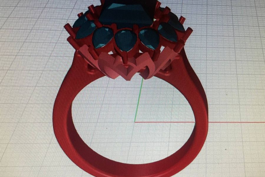 Продаю: 3д модель кольца rhinoceros  -   товар id:11052