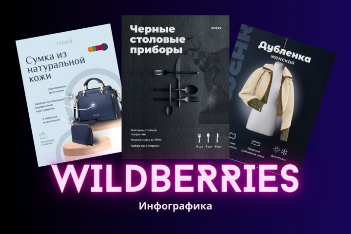 Инфографика для маркетплейсов/карточки товара WB,OZ