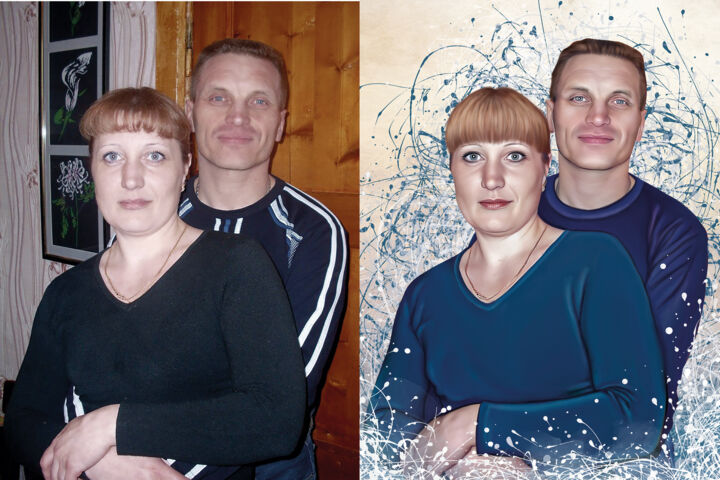 Портрет по фото