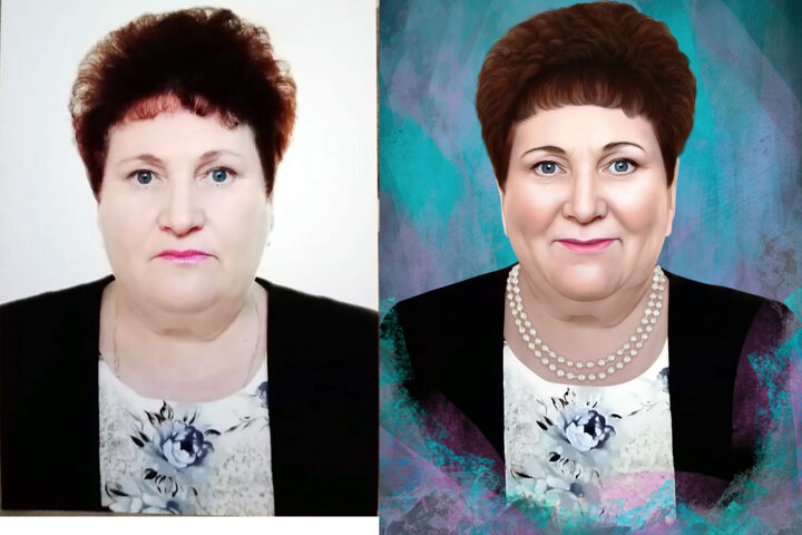 Портрет по фото
