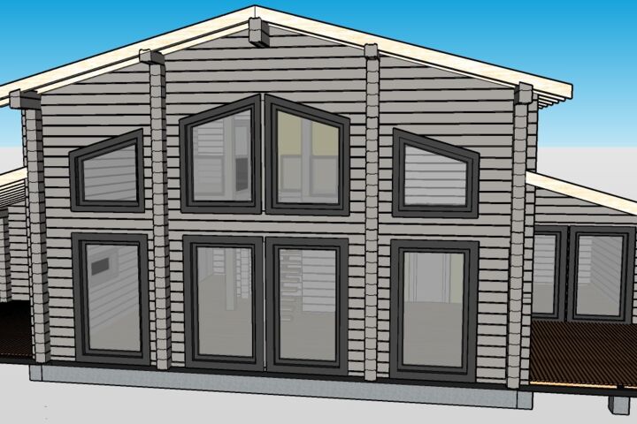 3D визуализация домов  и внутренних пространств в SketchUp